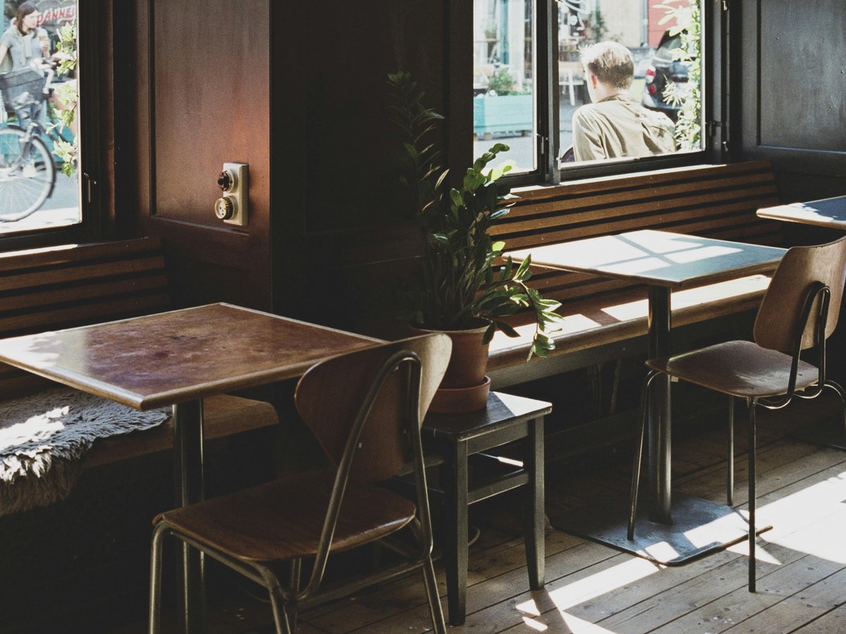 brown wooden chairs