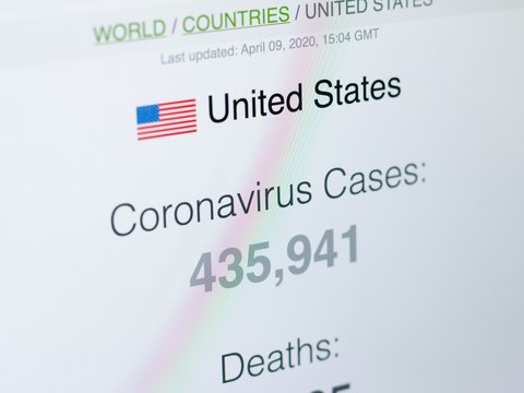 a computer screen with the united states logo on it