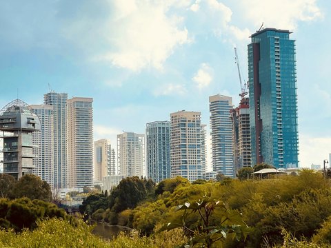 city skyline under blue sky during daytime