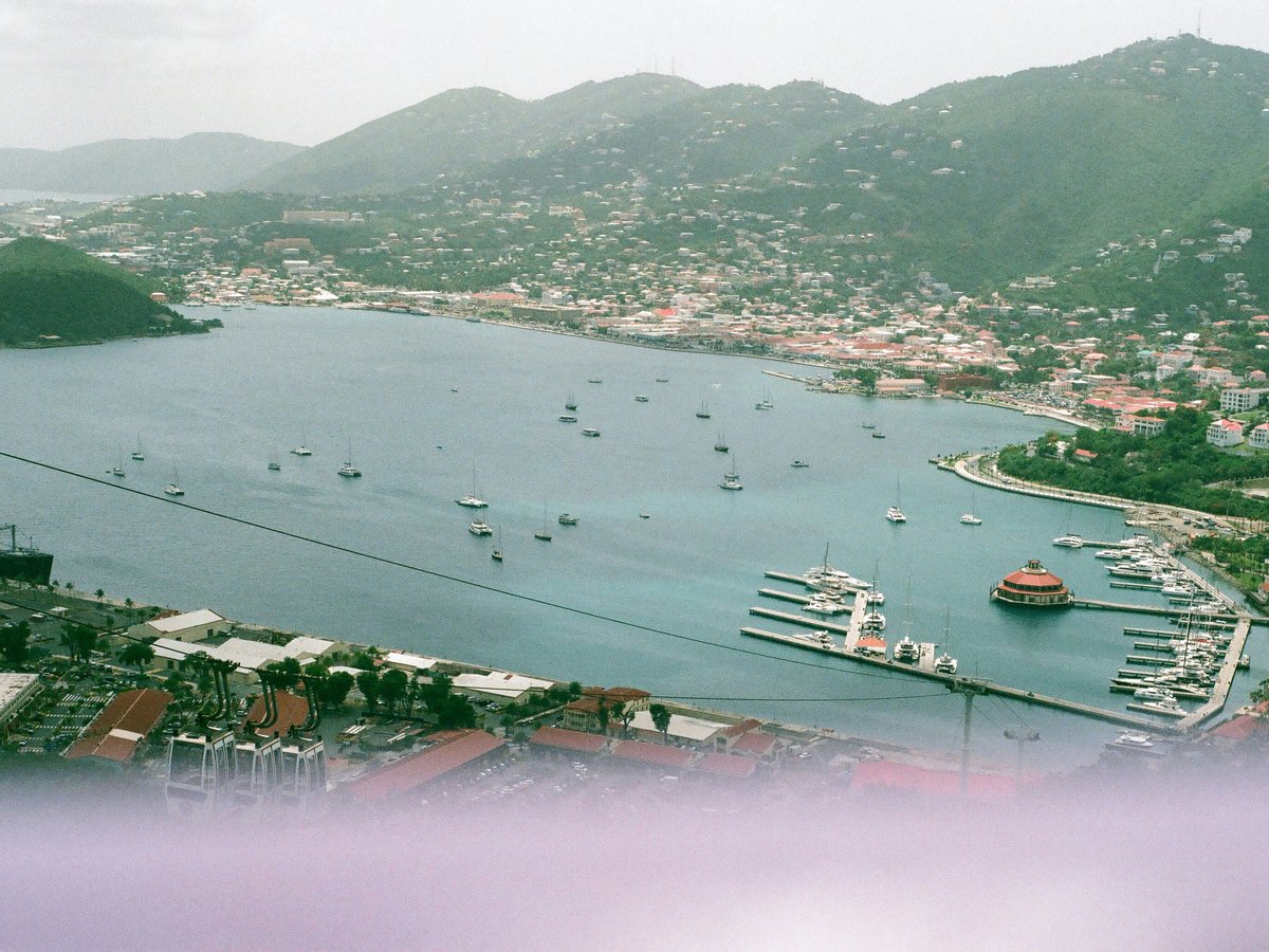 aerial view of boats on sea during daytime