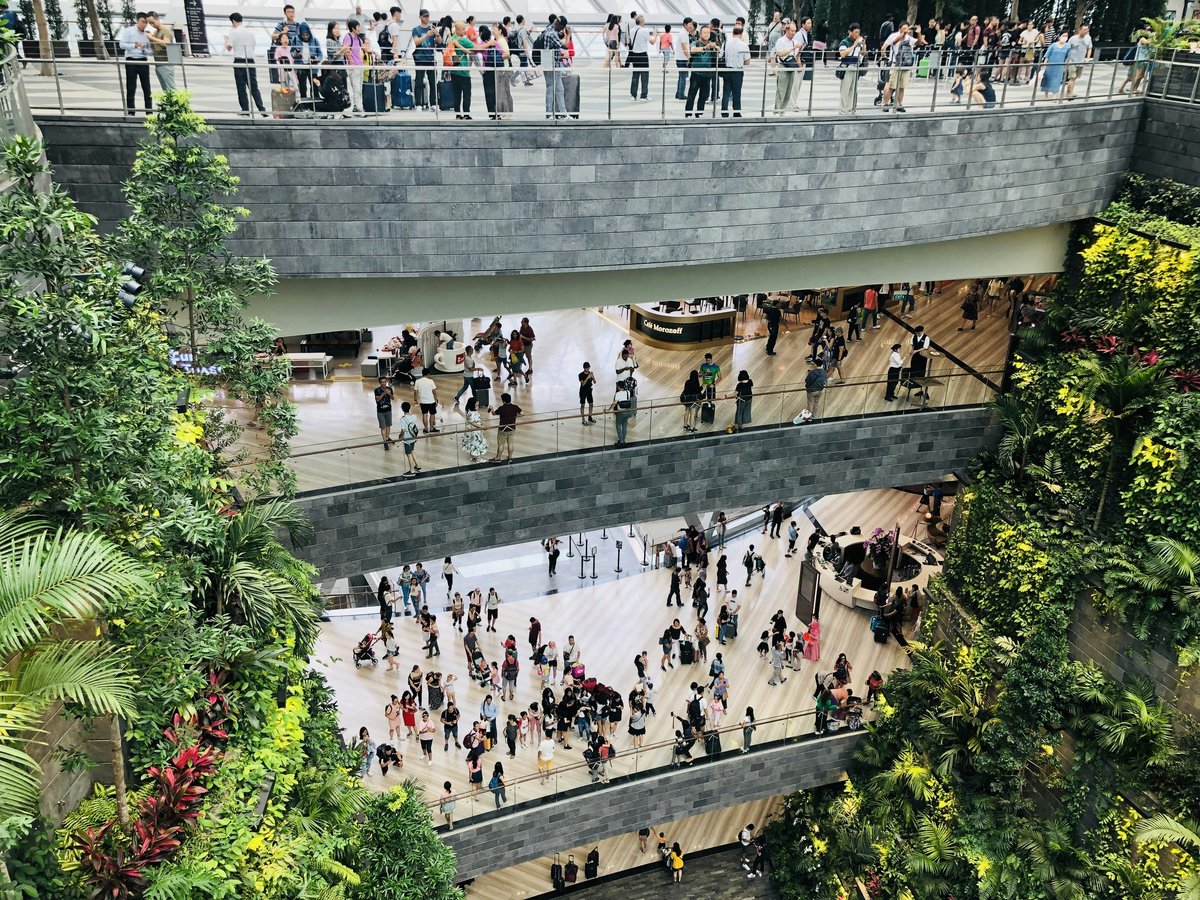 people inside building
