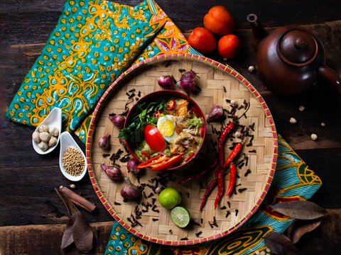 a plate of food