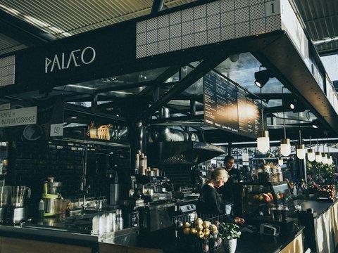 black coffee bar