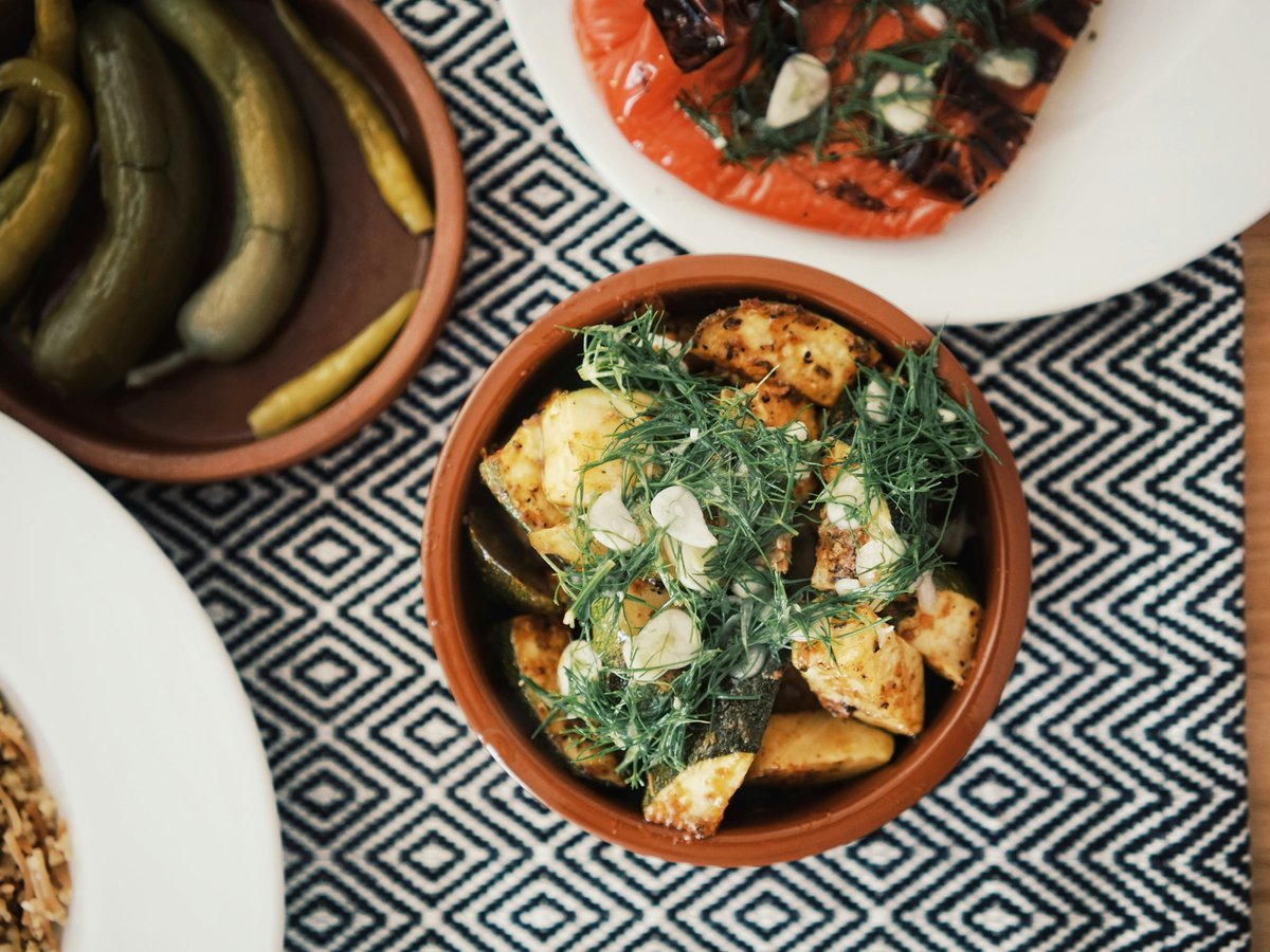 cooked food on brown ceramic plate