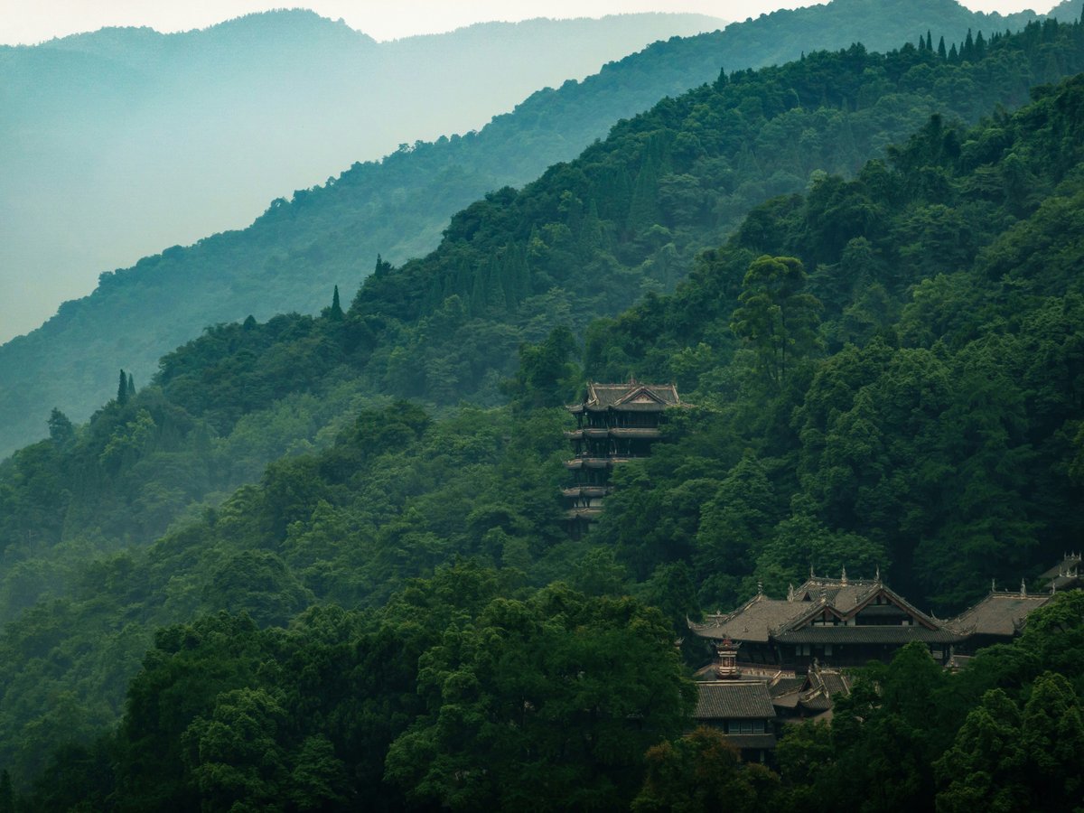 a building on a hill
