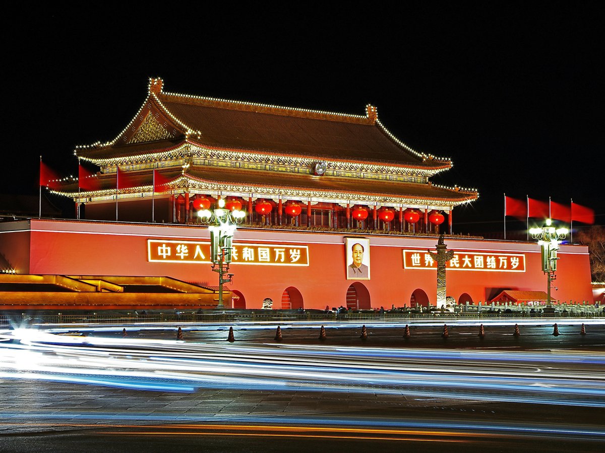 brown temple during nighttime