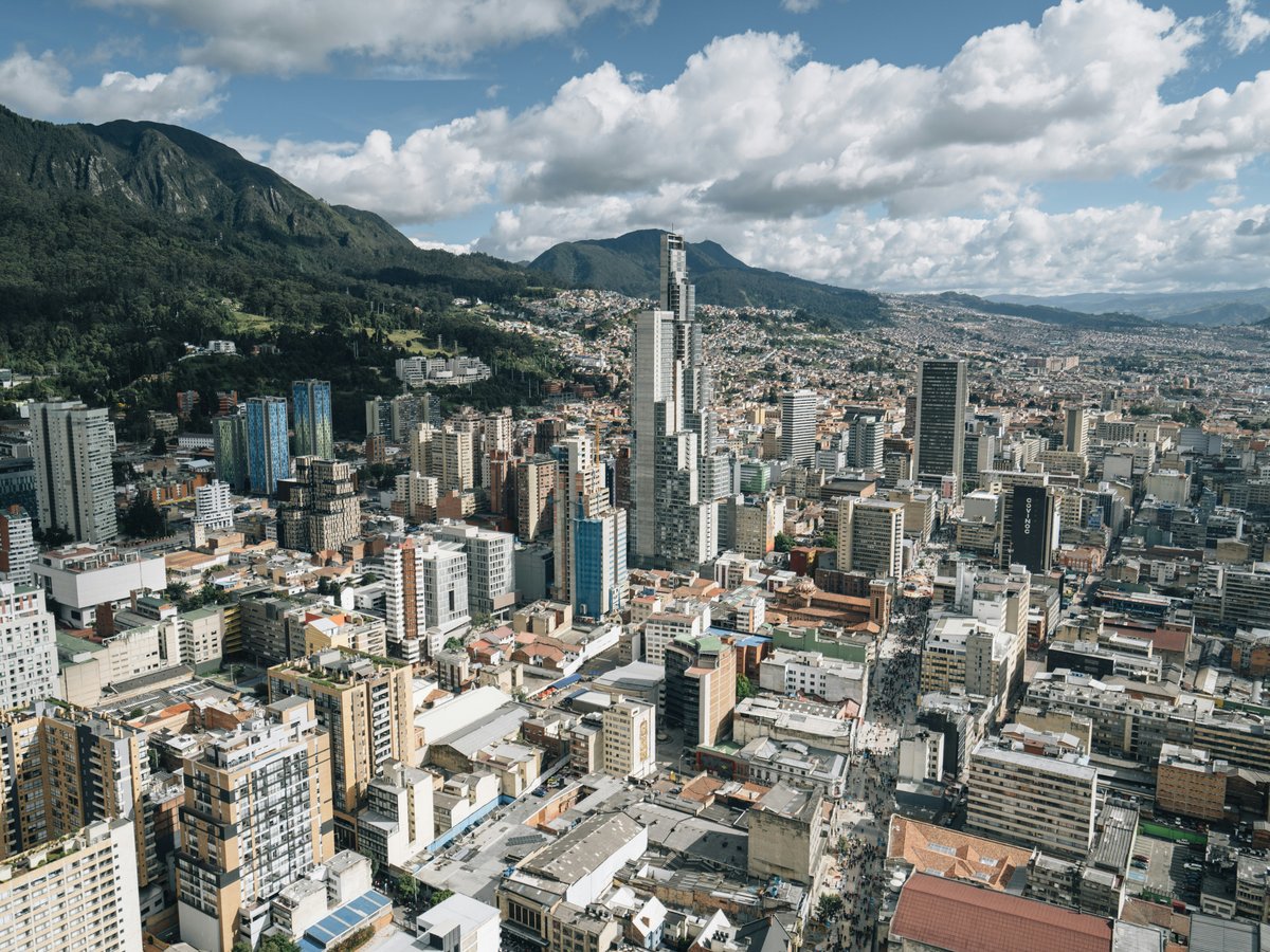 buildings near mountain