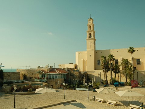 a building with a tower