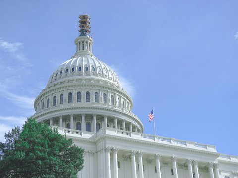 the dome of the united states capitol building
