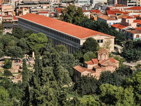 aerial view of city buildings during daytime
