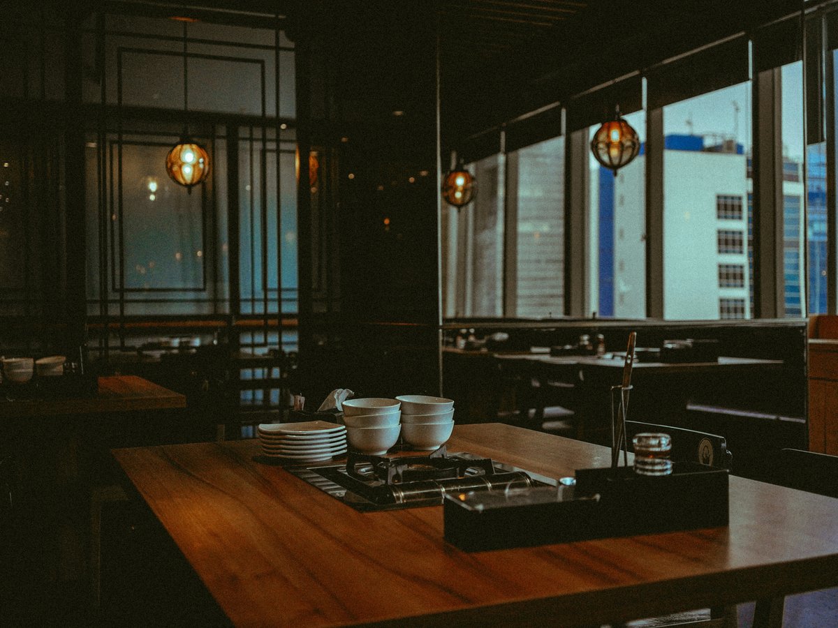 plates on table