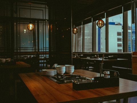plates on table