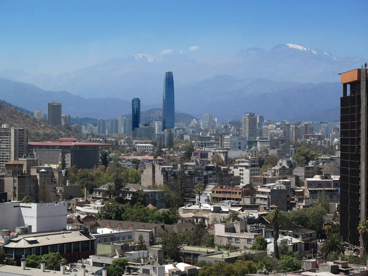 a city with tall buildings