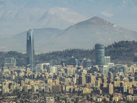 aerial photo of city
