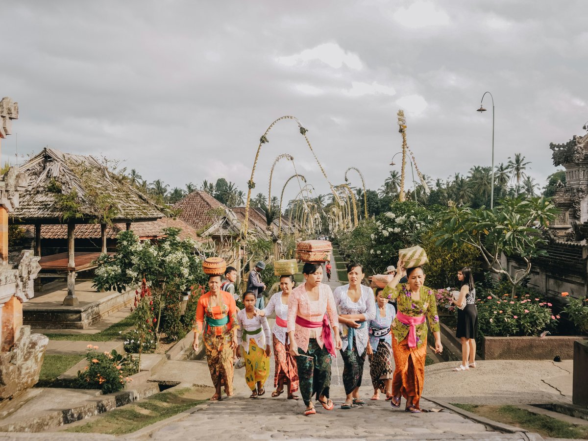 women walking at the park