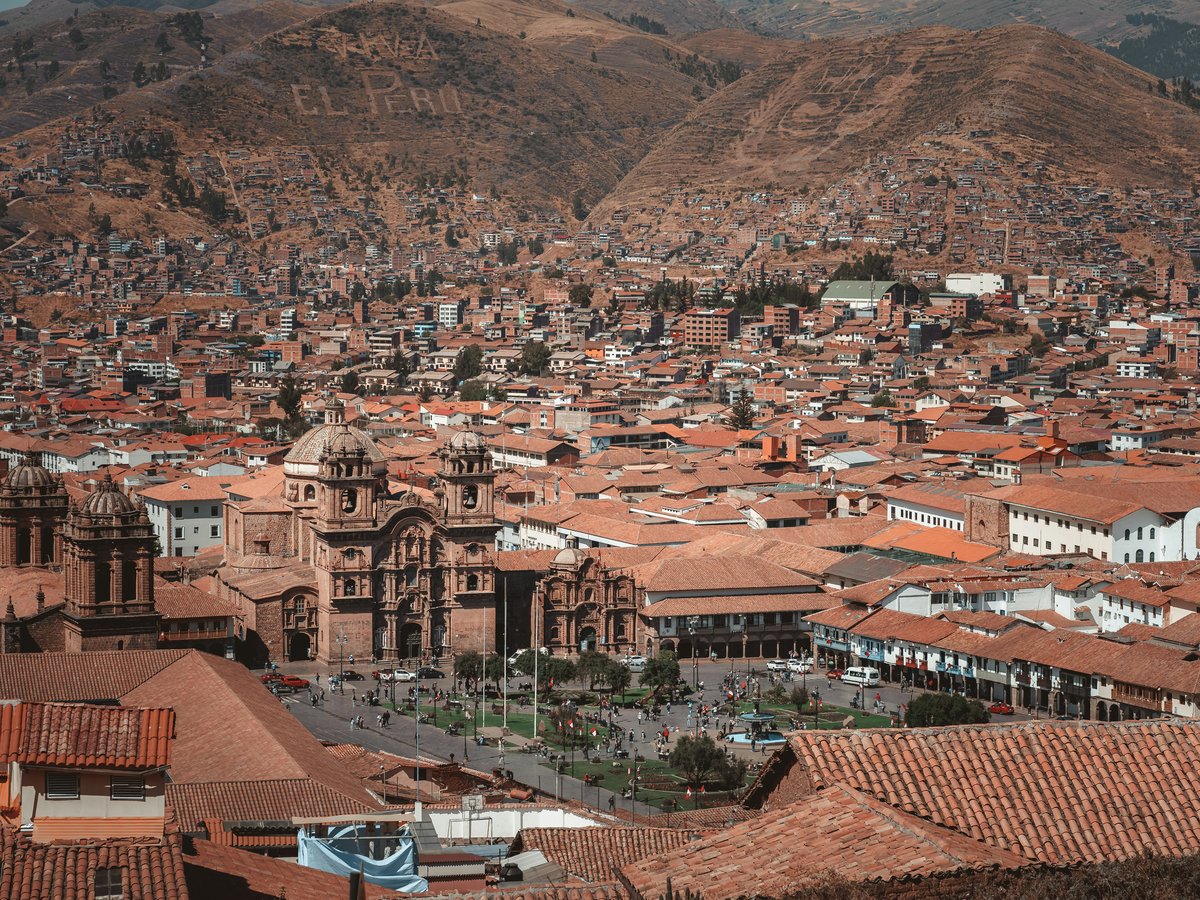 a large city with many buildings