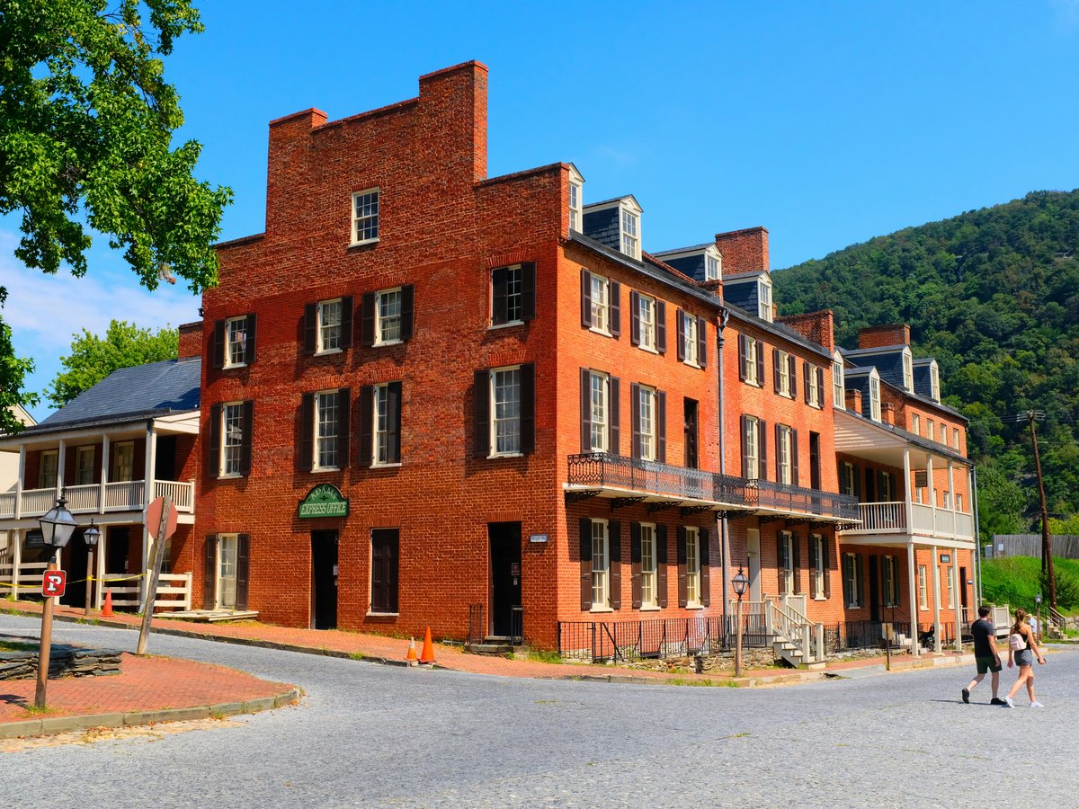 a large brick building