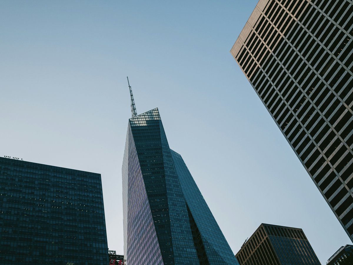 a group of skyscrapers