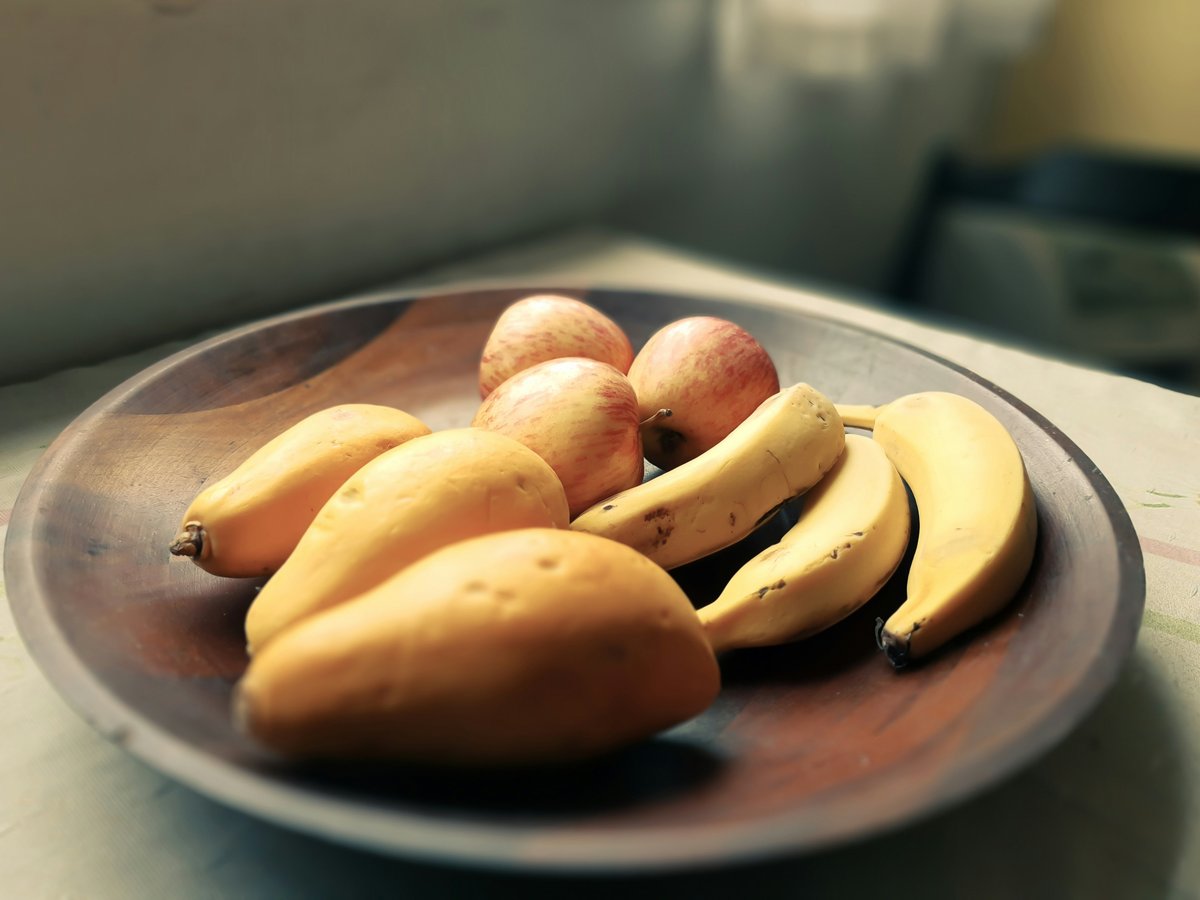 yellow banana fruit