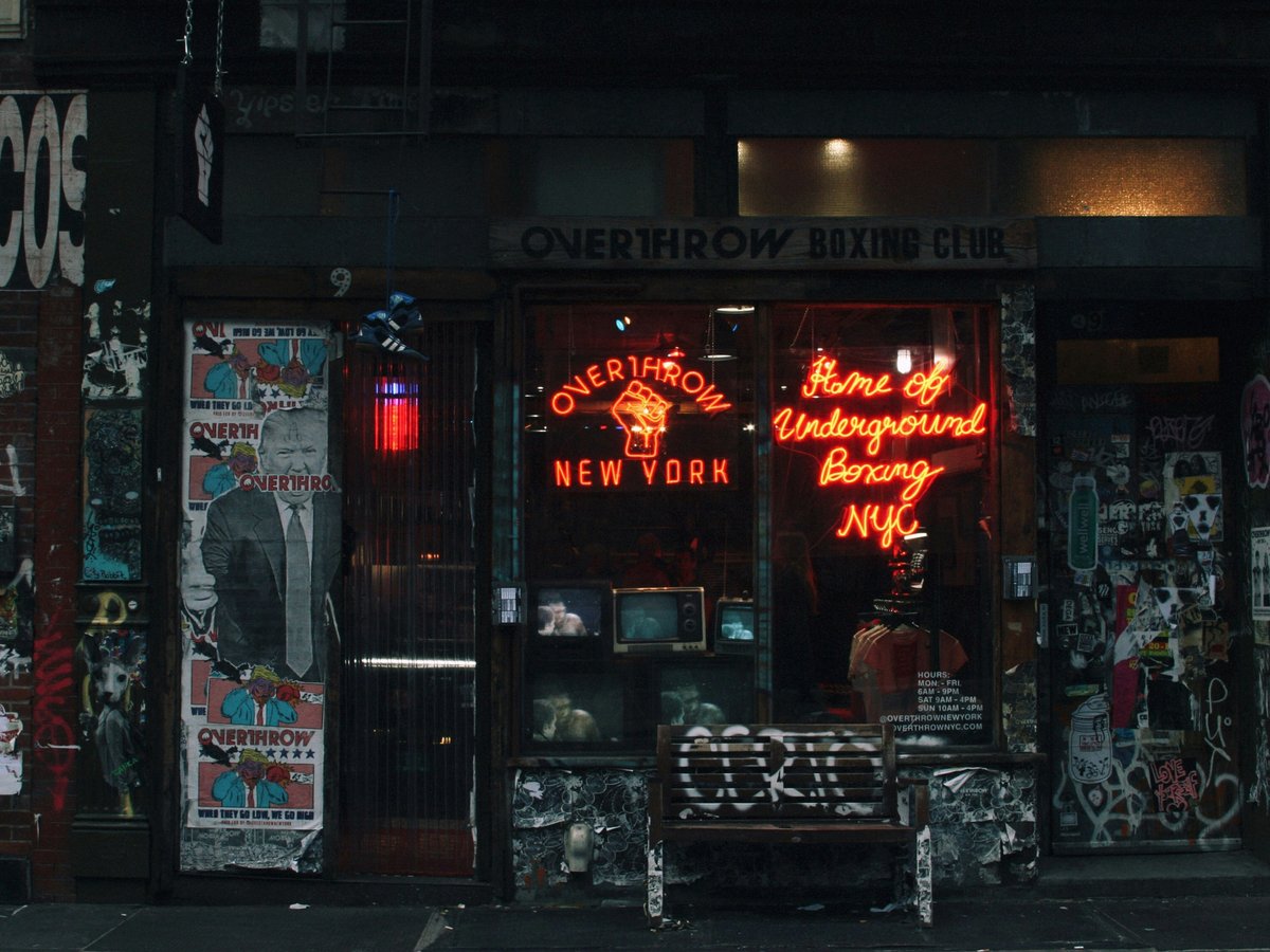 New York Overthrow boxing club