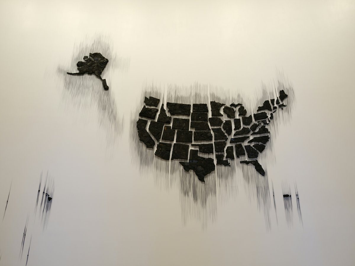 a picture of a map of the united states