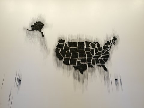 a picture of a map of the united states