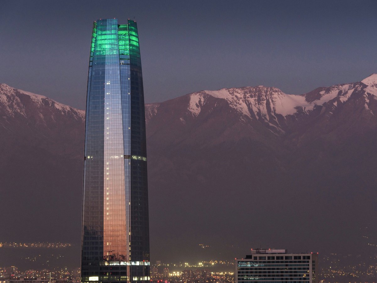 landscape photography of glass building