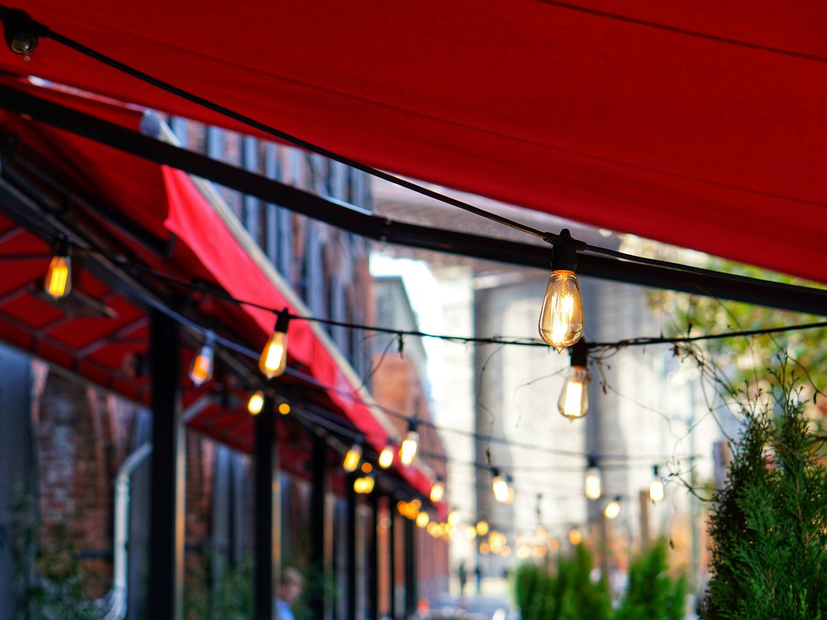 red canopy