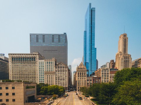 high rise buildings during daytime