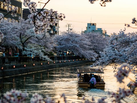 people riding on boat on river during daytime