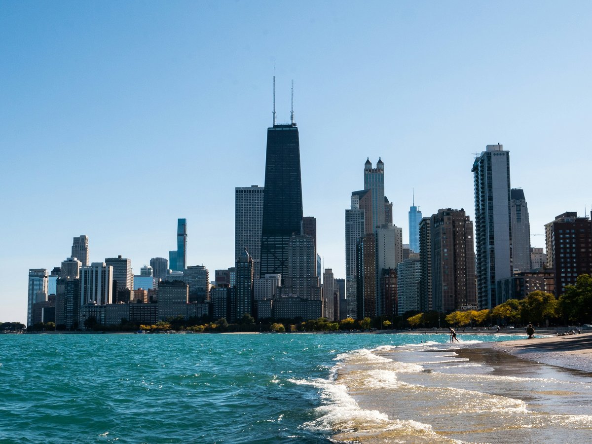 city skyline across body of water during daytime